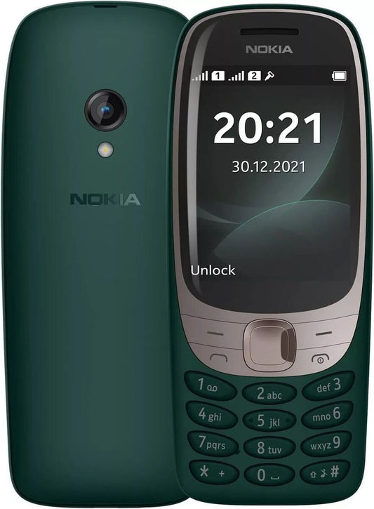 Nokia 6310 (2021) Dual Sim Unlocked Black, Yellow & Green