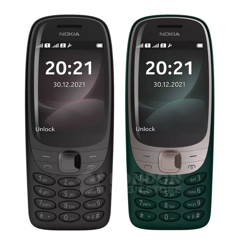 Nokia 6310 (2021) Dual Sim Unlocked Black, Yellow & Green