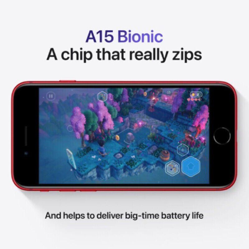 NEW Apple iPhone SE 2022 3rd Gen - 64GB - All Colours - Unlocked Smartphone