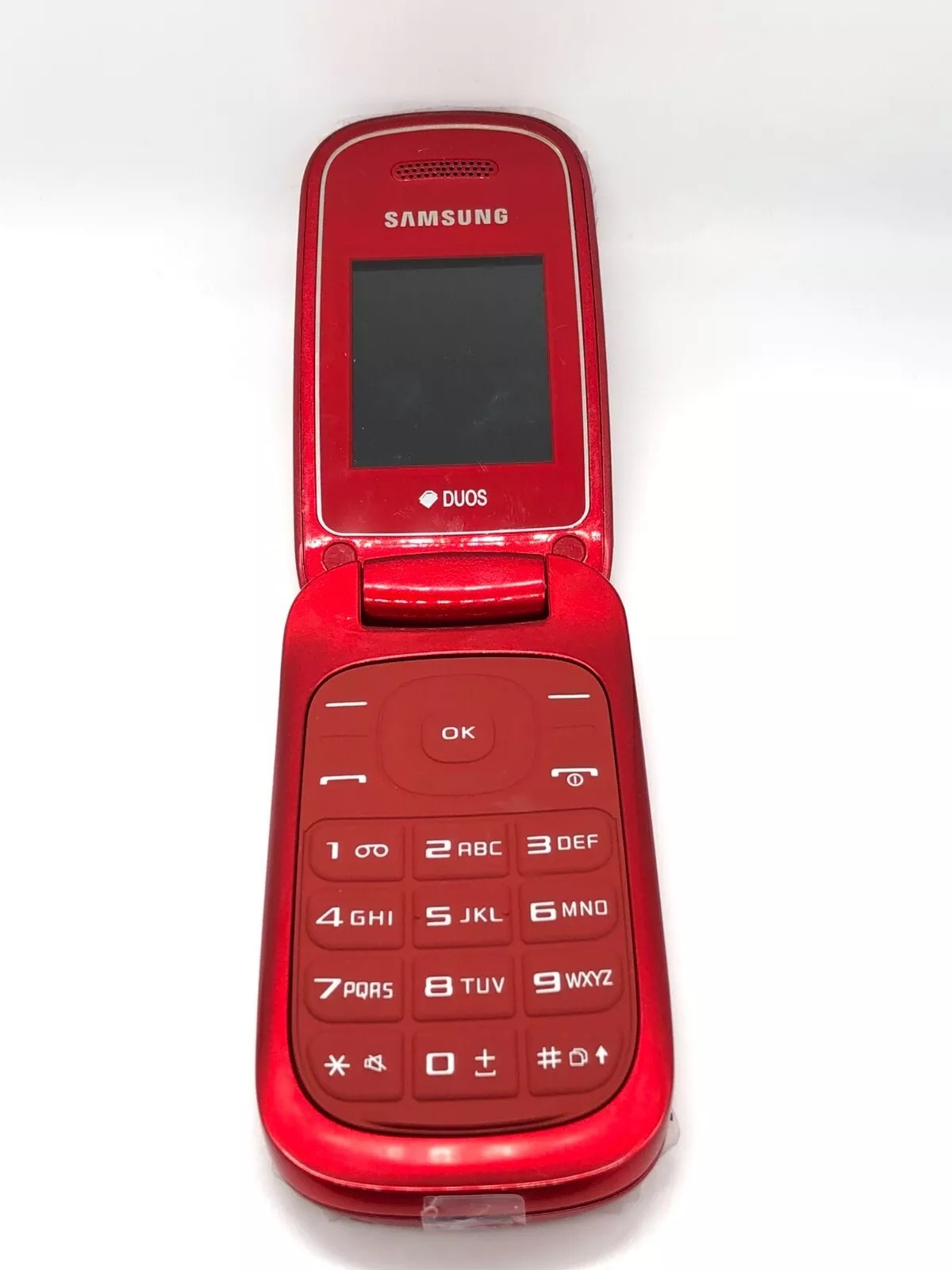 Samsung Flip Phone E1272 Big Button Basic Flip Phone - Unlocked - Dual Sim