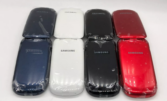 Samsung Flip Phone E1272 Big Button Basic Flip Phone - Unlocked - Dual Sim