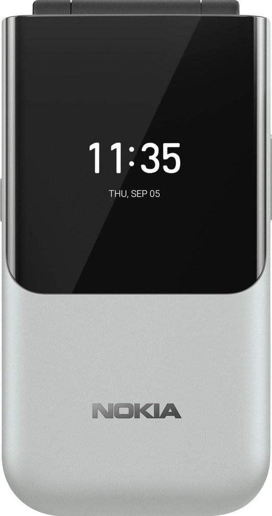 Nokia 2720 Flip 2G Dual SIM Unlocked, 2.8 Inch-Brand New Sealed Box-Black-White & Red