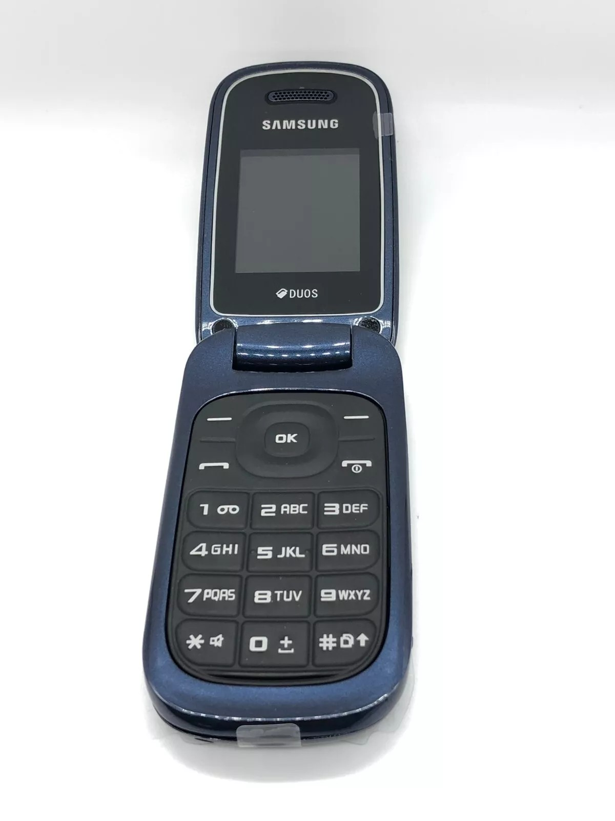 Samsung Flip Phone E1272 Big Button Basic Flip Phone - Unlocked - Dual Sim